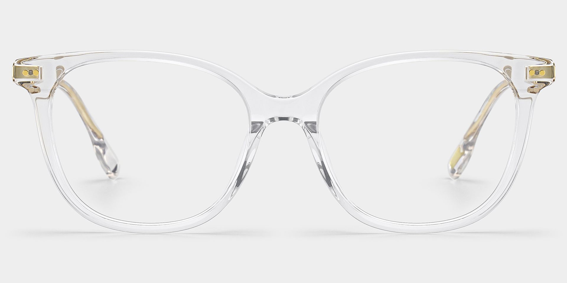 Daisy Clear Round Eyeglass Frames for Women | ZEELOOL1