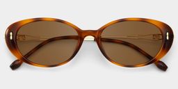 Blaire Oval Tortoise Glasses1