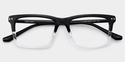 Harper Rectangle Two tone Glasses2