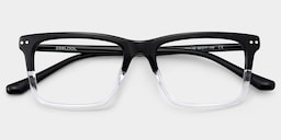 Harper Rectangle Two tone Glasses2