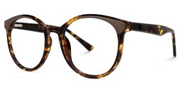 Jumesha Round Tortoise Glasses1