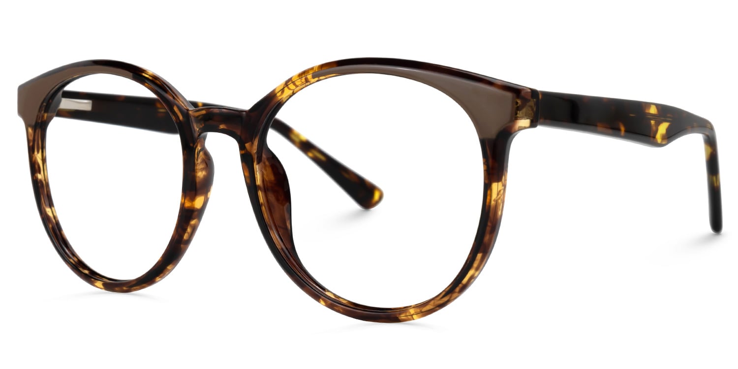 Round Jumesha Tortoise Glasses deals -Zeelool Glasses1