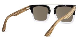 Pascal Aviator Two-Tone Sunglasses4