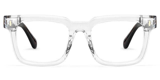 Connor Rectangle Clear Glasses