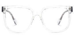 Mikel Square Clear Glasses0