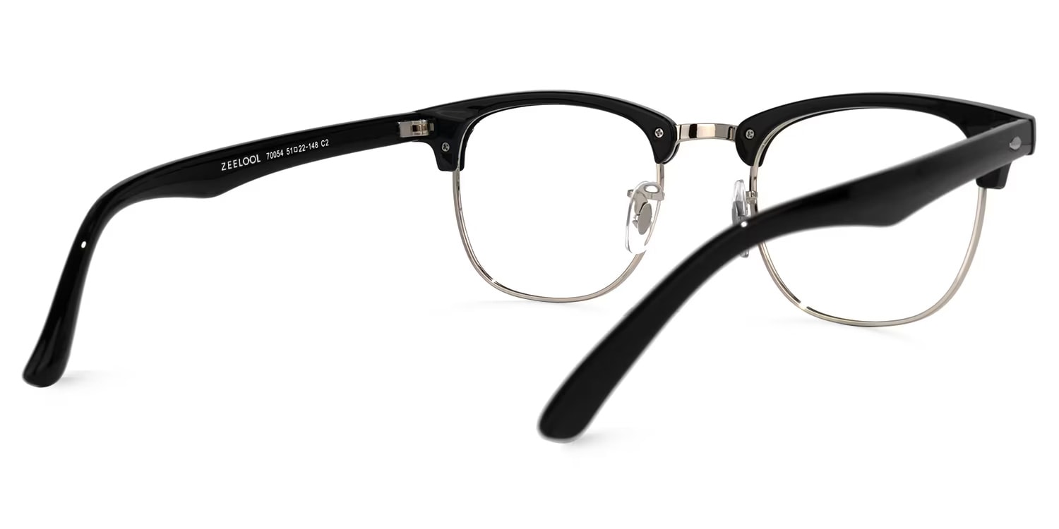 Hacker Browline Black Glasses3