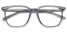 Jude Square Grey Glasses2