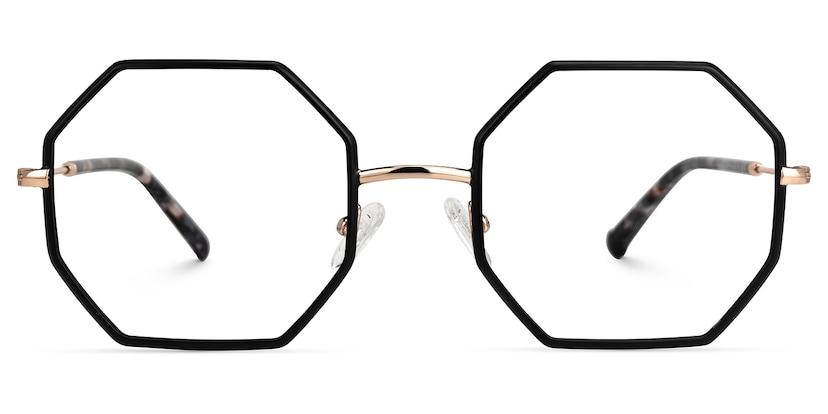 Griffith Geometric Black Glasses