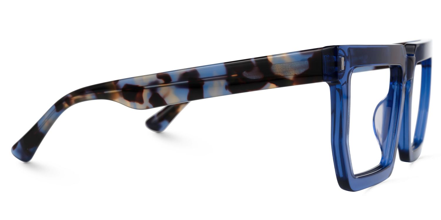 Rectangle Daniela Blue Glasses deals -Zeelool Glasses2
