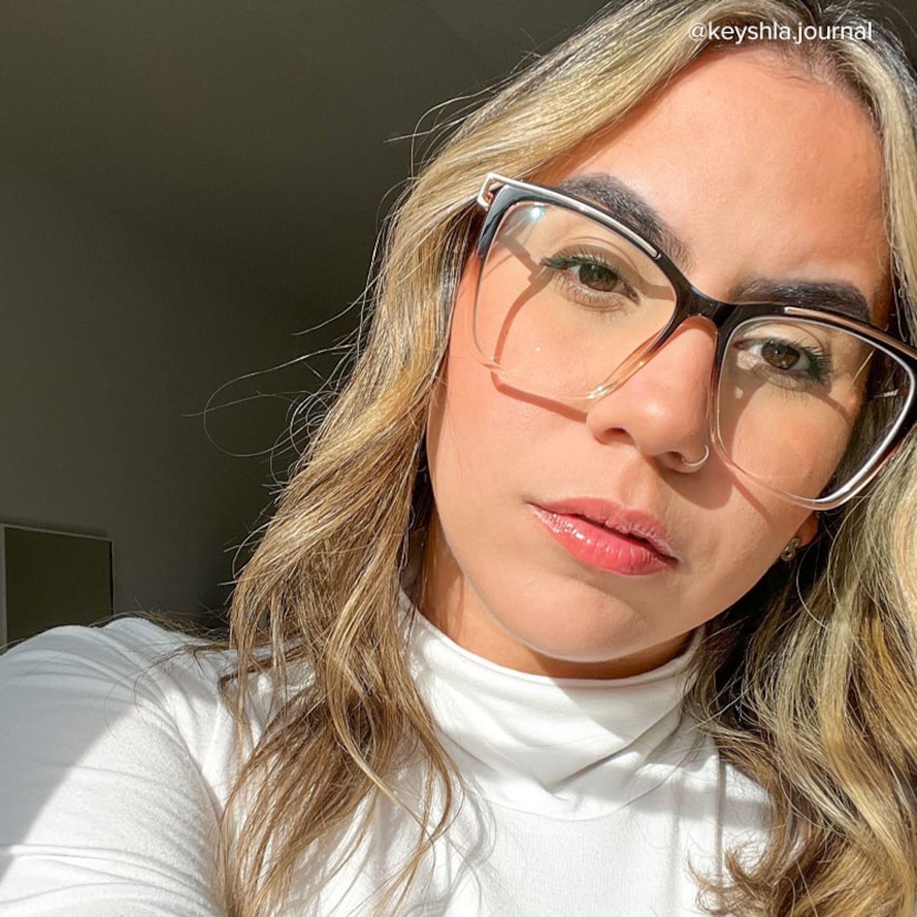 Krystle Square Multicolor Glasses