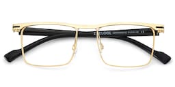 Violet Browline Gold Glasses2