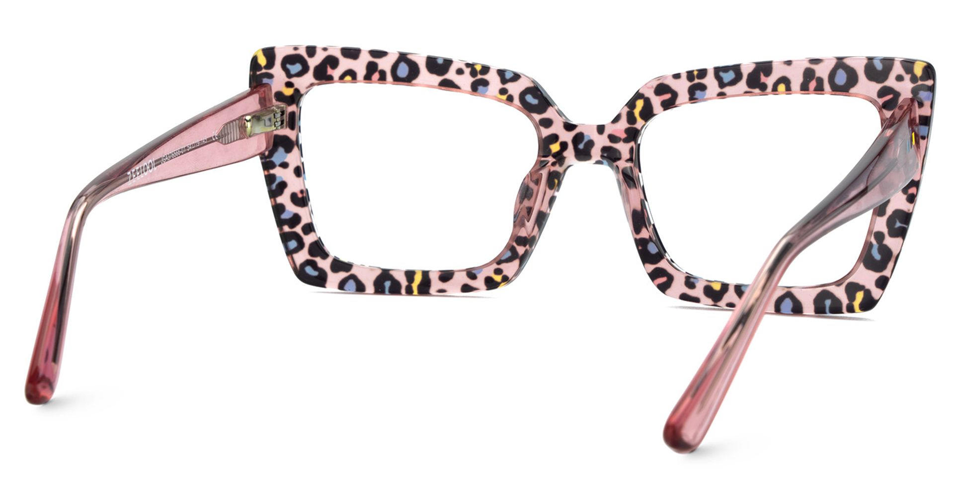 Tootie Eyeglasses in Butterfly Pink Leopard Frame | Zeelool4