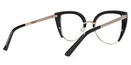 Brewer Cateye Black Glasses3