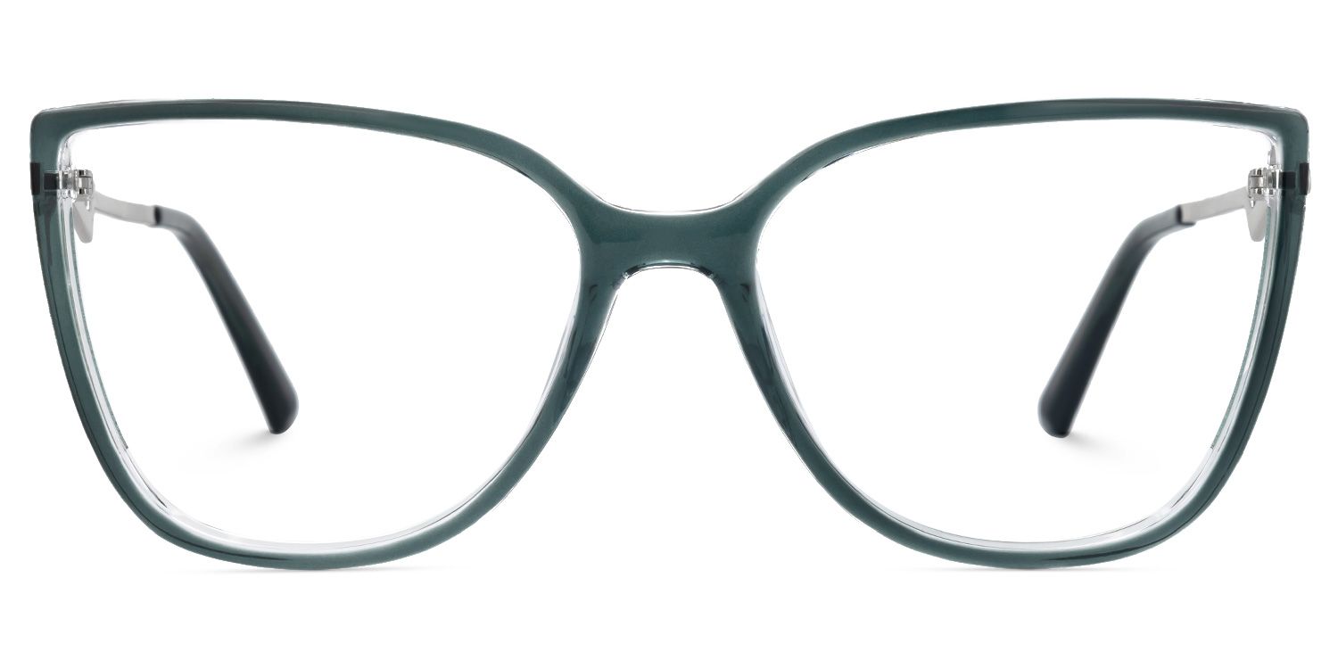Spring hinges Celisa Eyeglasses, Celisa Green Glasses -Zeelool0