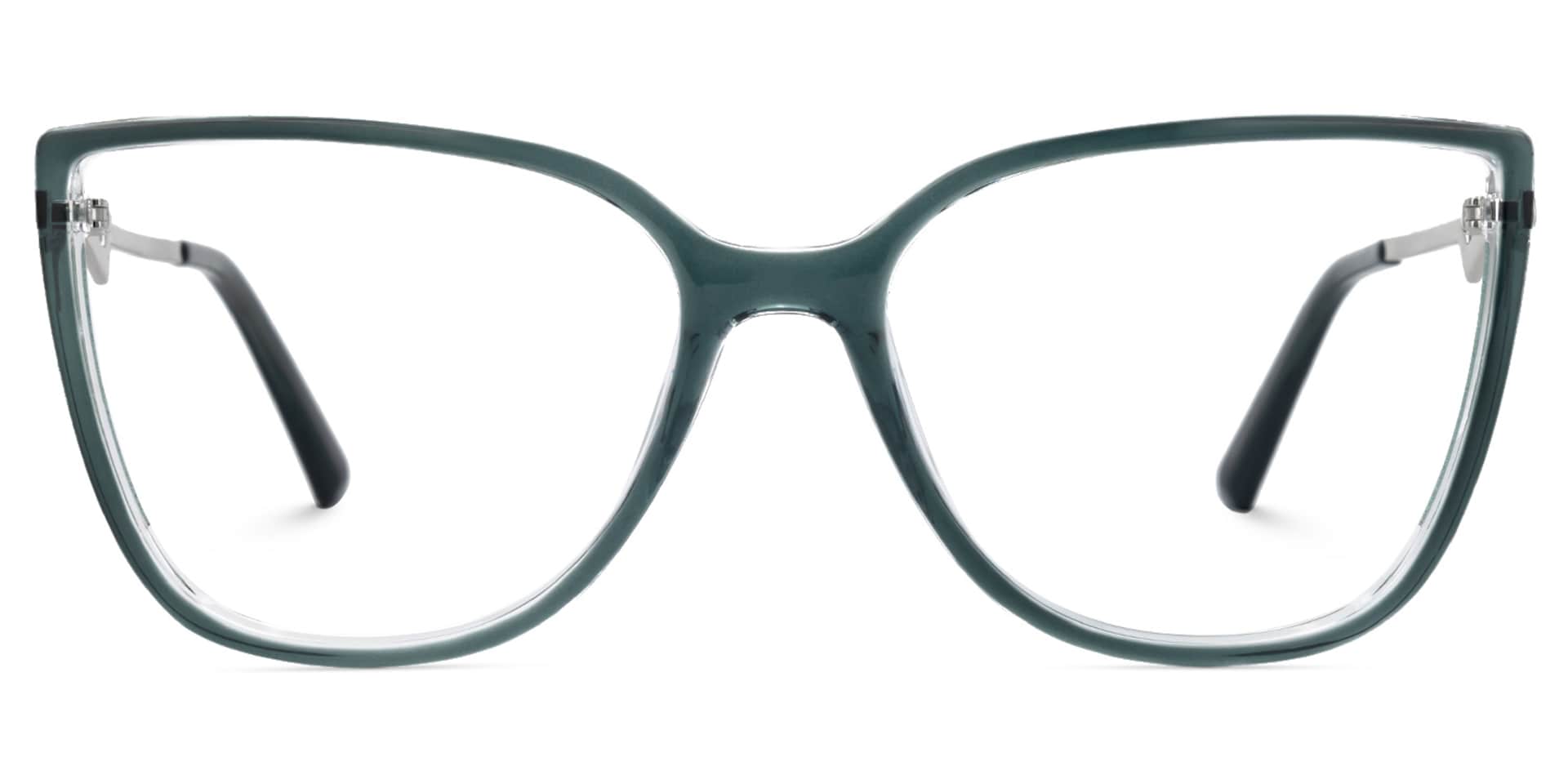 Spring hinges Celisa Eyeglasses, Celisa Green Glasses -Zeelool0