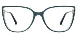 Celisa Cateye Green Glasses0