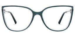 Celisa Cateye Green Glasses0