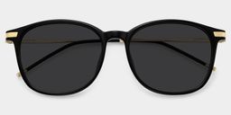 Greene Black Square Glasses1