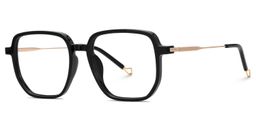 Mandler Square Black Glasses1