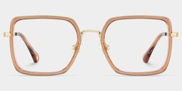 Shane Square Brown Glasses1