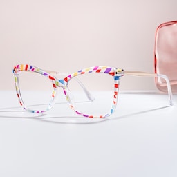Isaebella Butterfly Colorful Glasses0