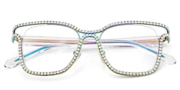 Shine Square Iridescent Glasses3