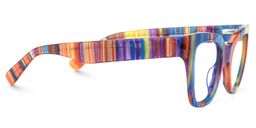 Nereyda Blue Cat eye Glasses2