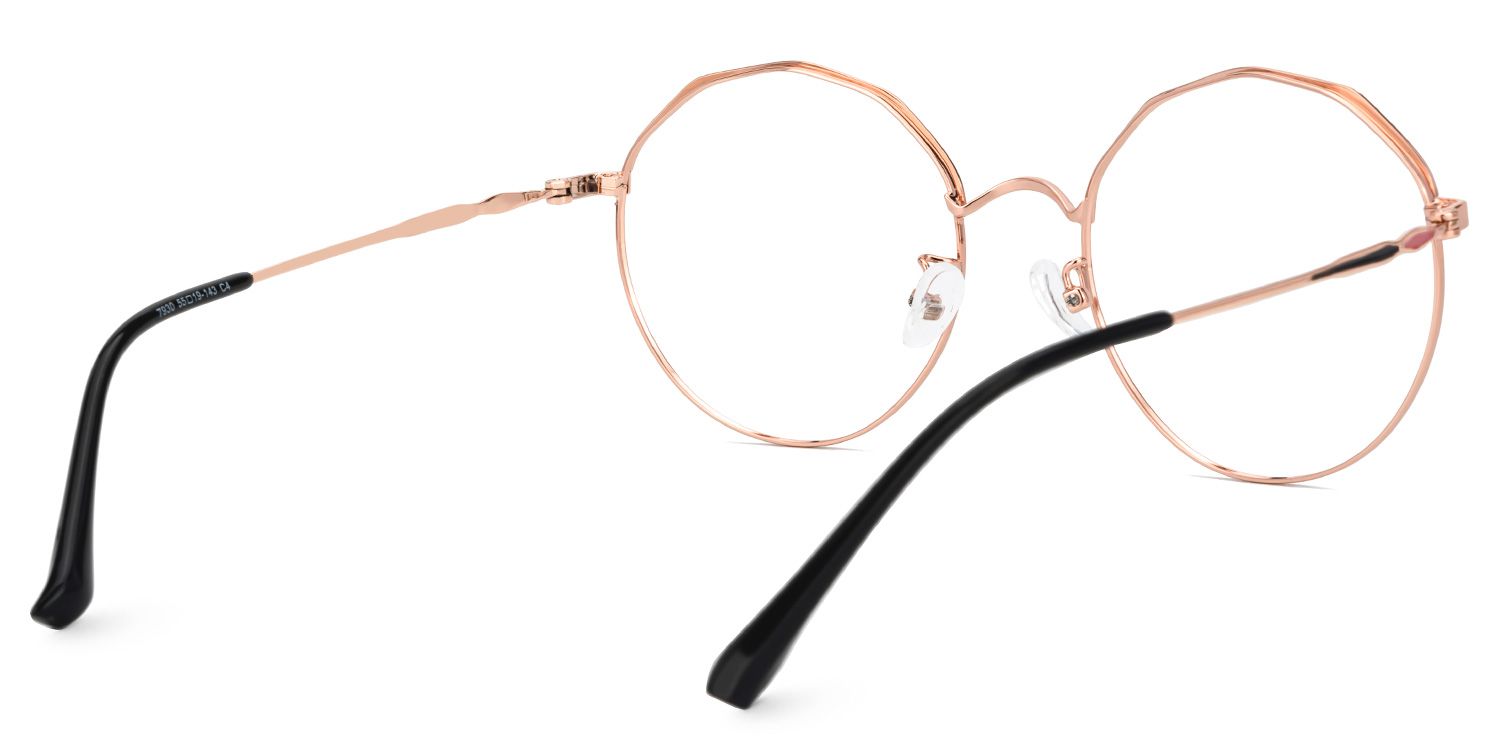 Cummins Two-Tone Thin Frame Eyeglasses | Zeelool Optical3