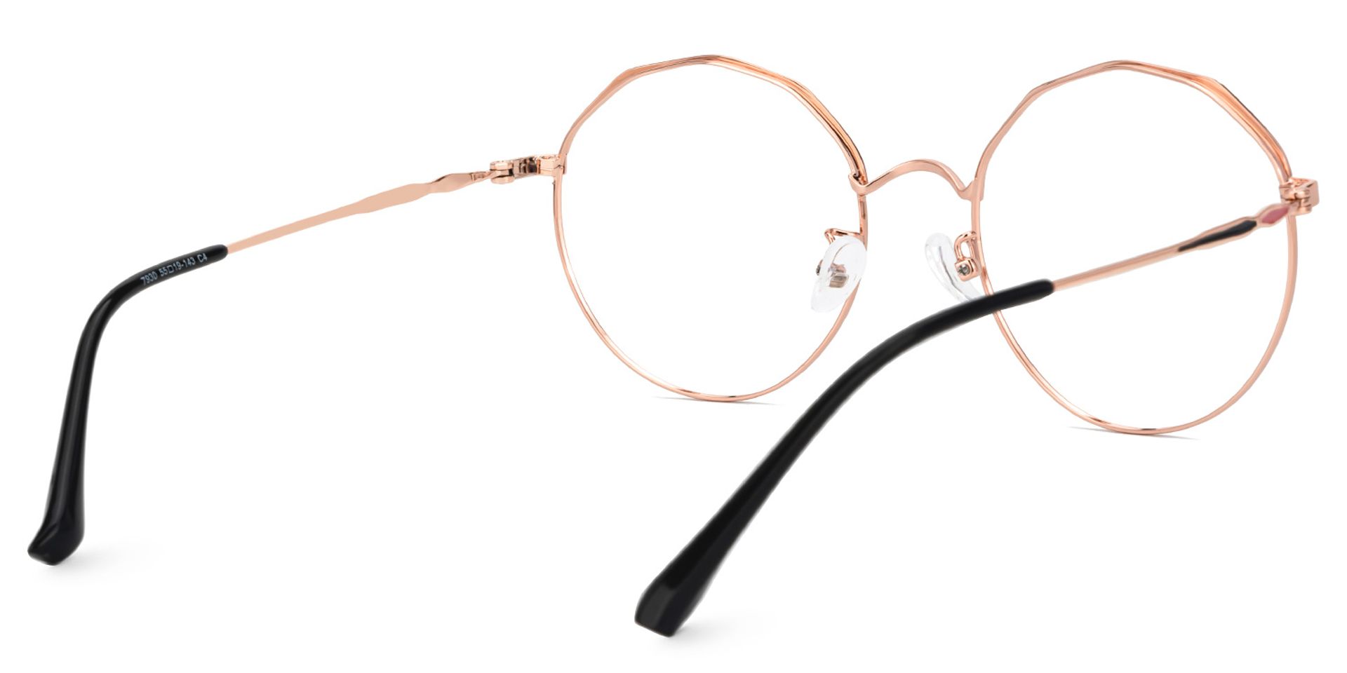 Cummins Two-Tone Thin Frame Eyeglasses | Zeelool Optical3