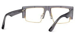 Maldonado Rectangle Gray Glasses4