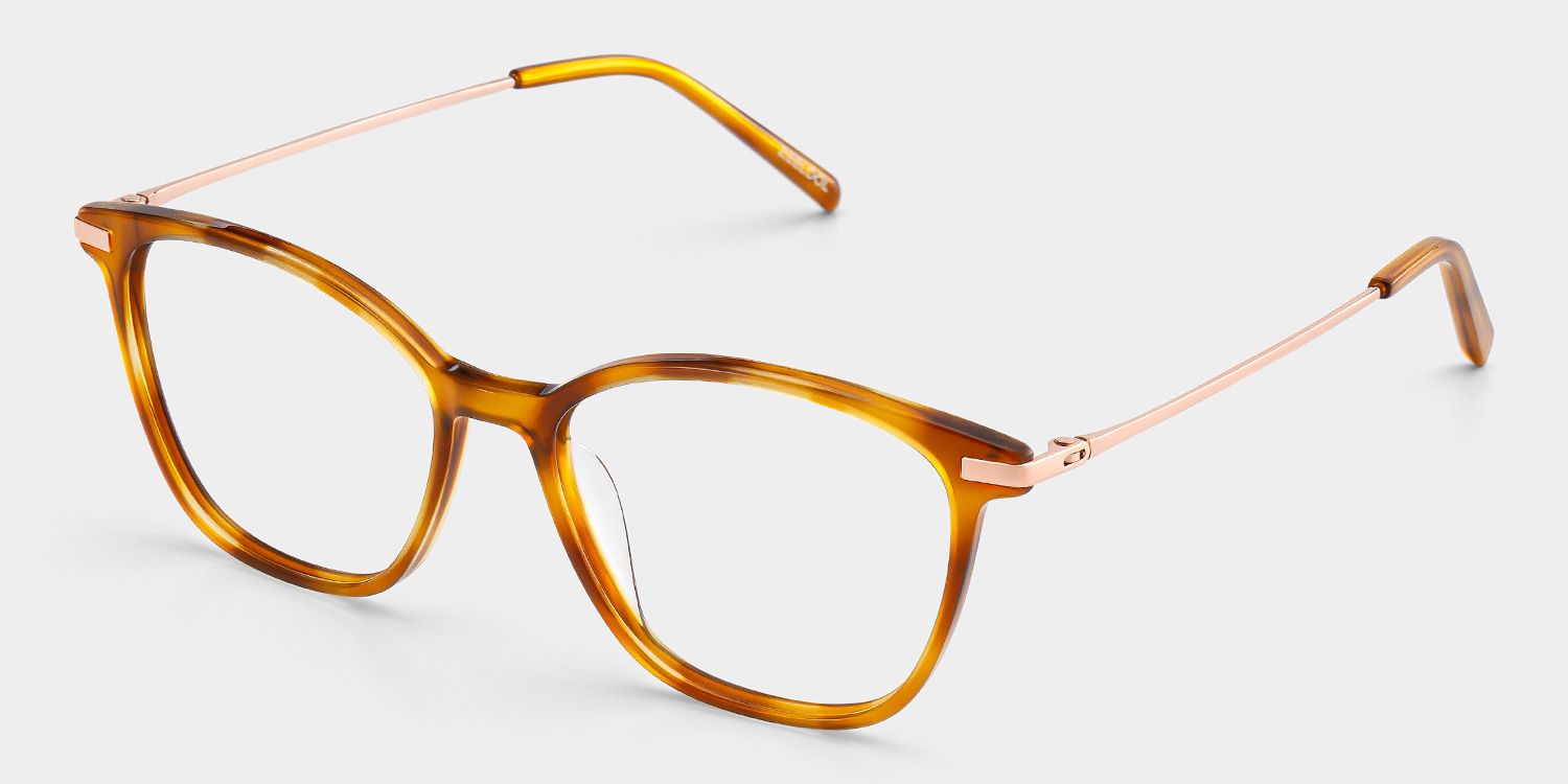 Jessica Tortoiseshell Cat Eye Glasses Frames in Acetate Material | ZEELOOL3