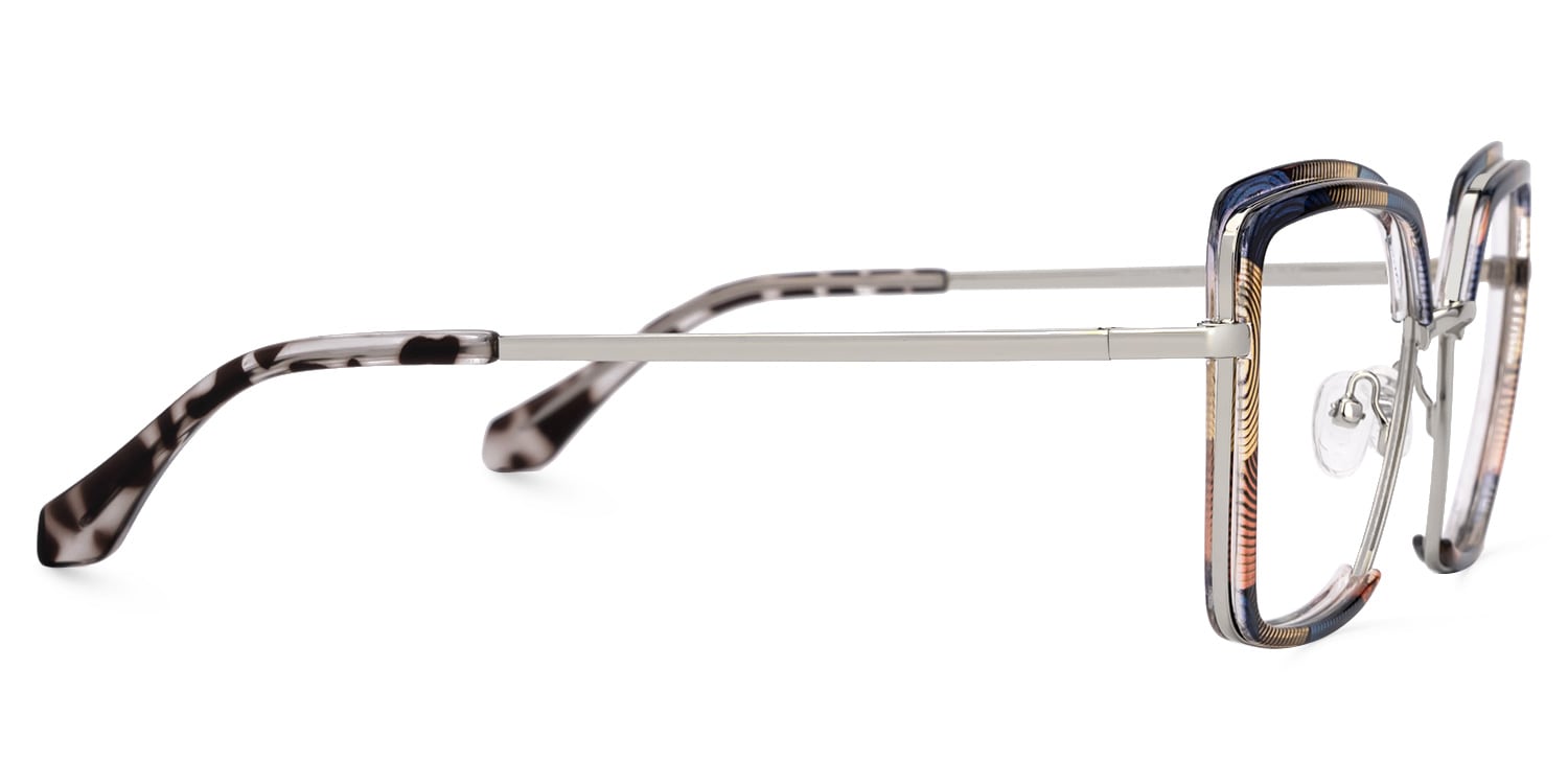 Cordaro Square Floral Glasses2