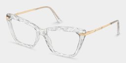 Juliet Cateye Clear Glasses2