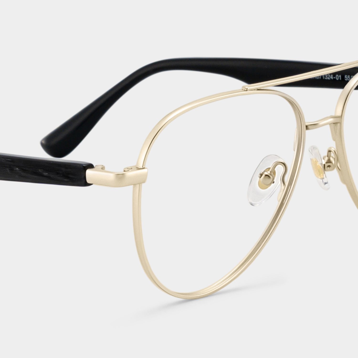 Aspen Gold Aviator Mixed Frame Glasses for Men | ZEELOOL5