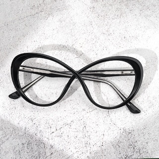 Chasidy Butterfly Black Glasses4
