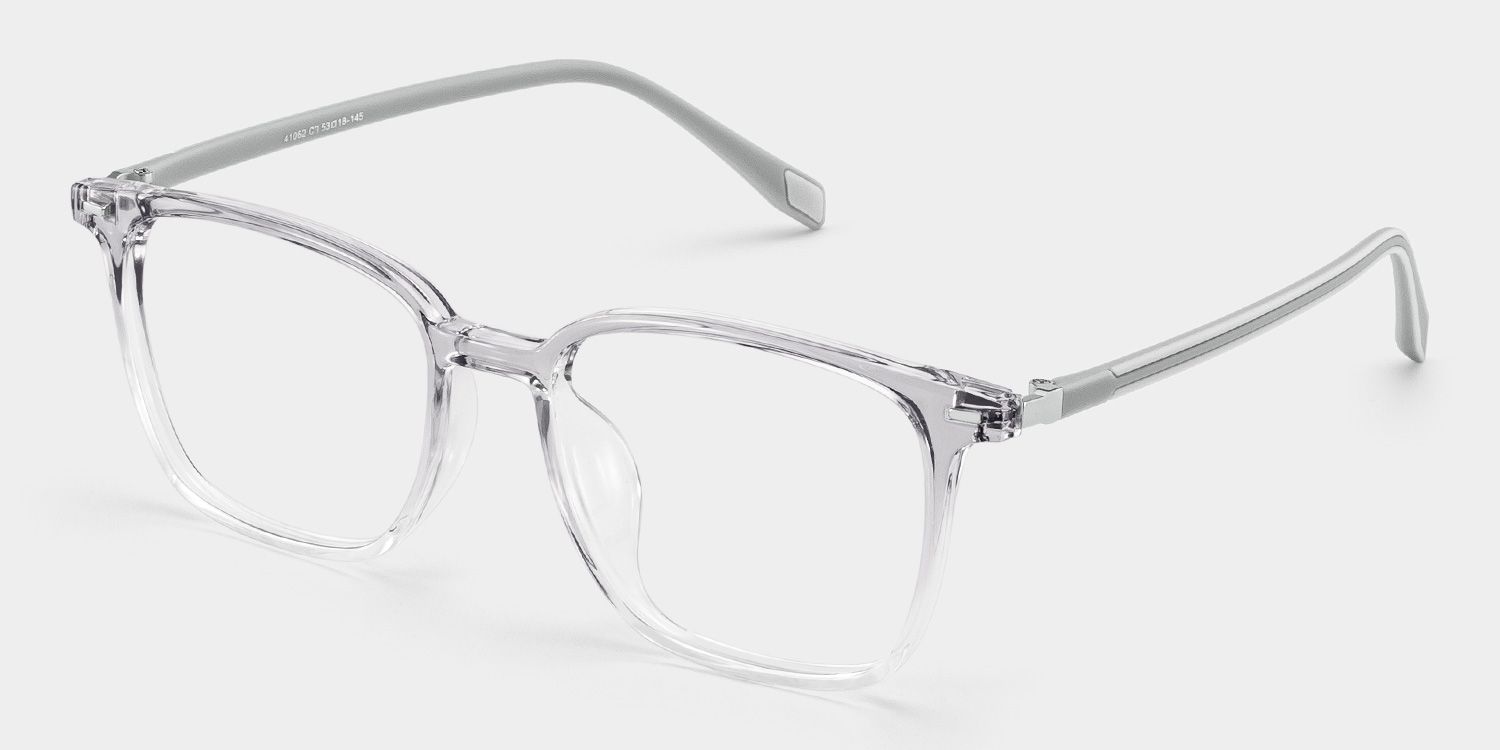 Charles Grey Square Frame Glasses for Women and Men | ZEELOOL3
