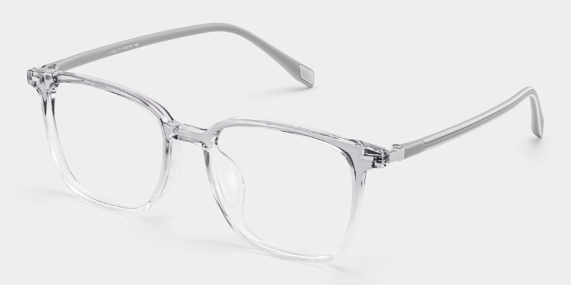 Charles Grey Square Frame Glasses for Women and Men | ZEELOOL3