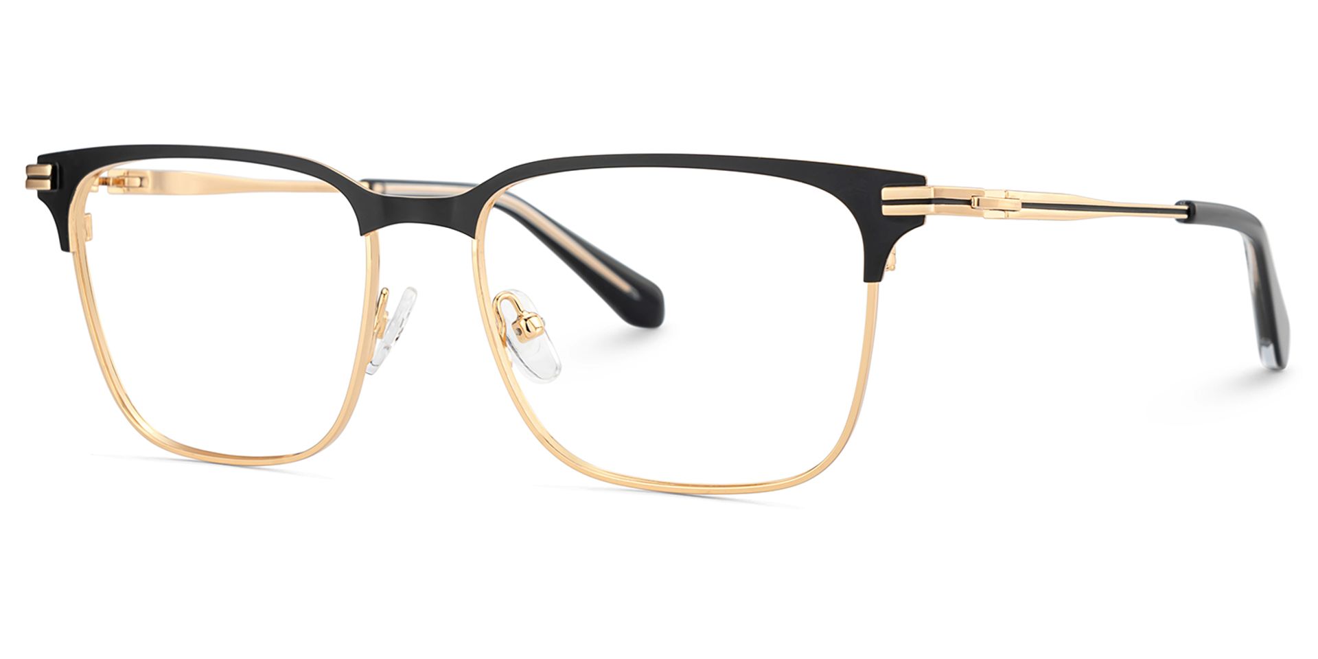 Marshall Gold Rectangle Prescription Glasses | Zeelool2