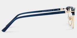 Capri Blue Browline Glasses3