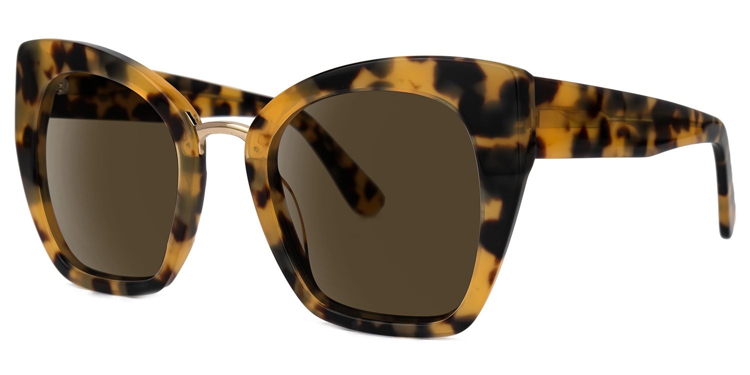 Sanchez Frame Sanchez Cat Eye Style Tortoise Frame Sunglasses | ZEELOOL
