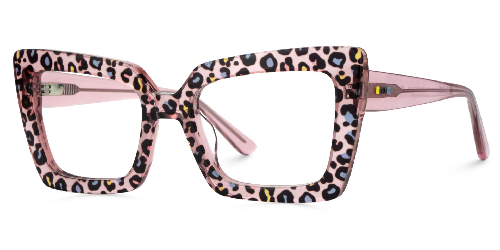 Tootie Eyeglasses in Butterfly Pink Leopard Frame | Zeelool2