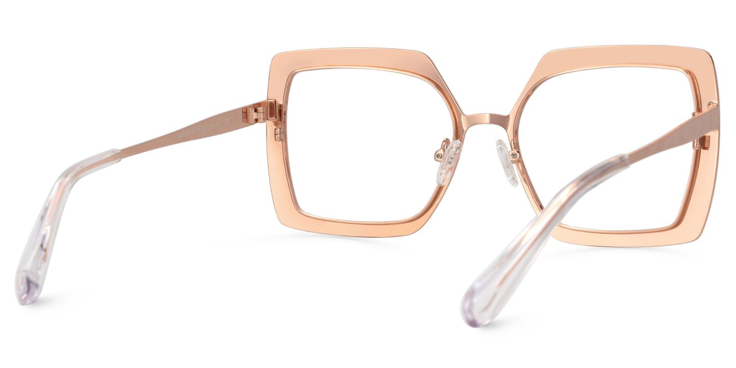 Women Square Sharron Cherry Glasses | Zeelool3