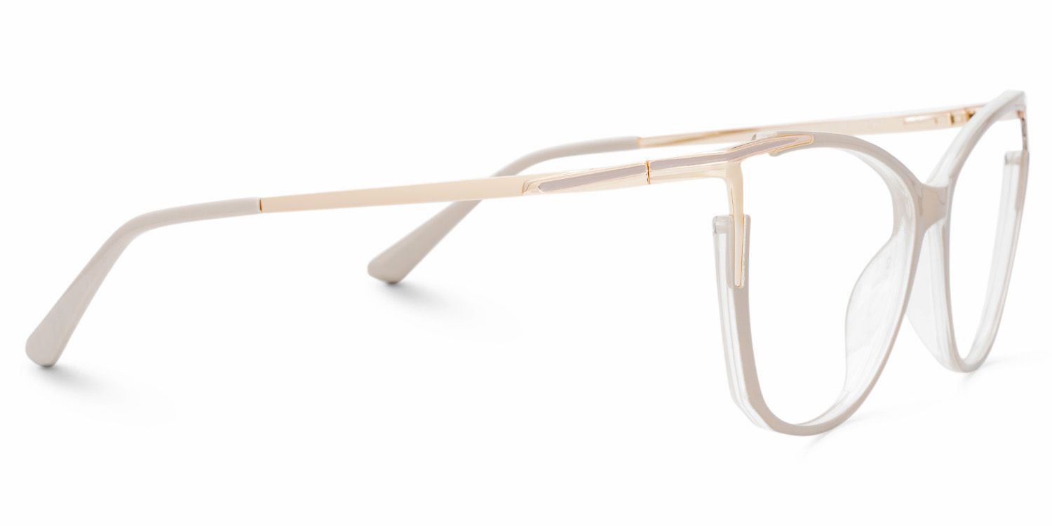 Yomary Cateye Khaki EyeGlasses | Zeelool Optical3