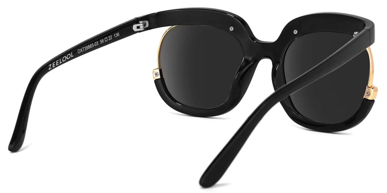 Darice Round Black Frame Sunglasses Online Sale | ZEELOOL3