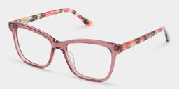 Faith Pink Rectangle Glasses3