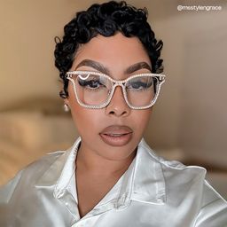 Shine Square Gold Glasses8