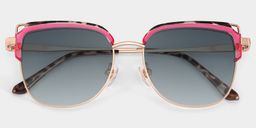 Samson Square Pink Tortoise Sunglassess1