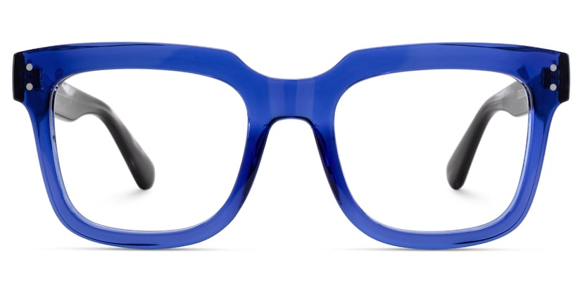 Liizbeett Square Blue Glasses
