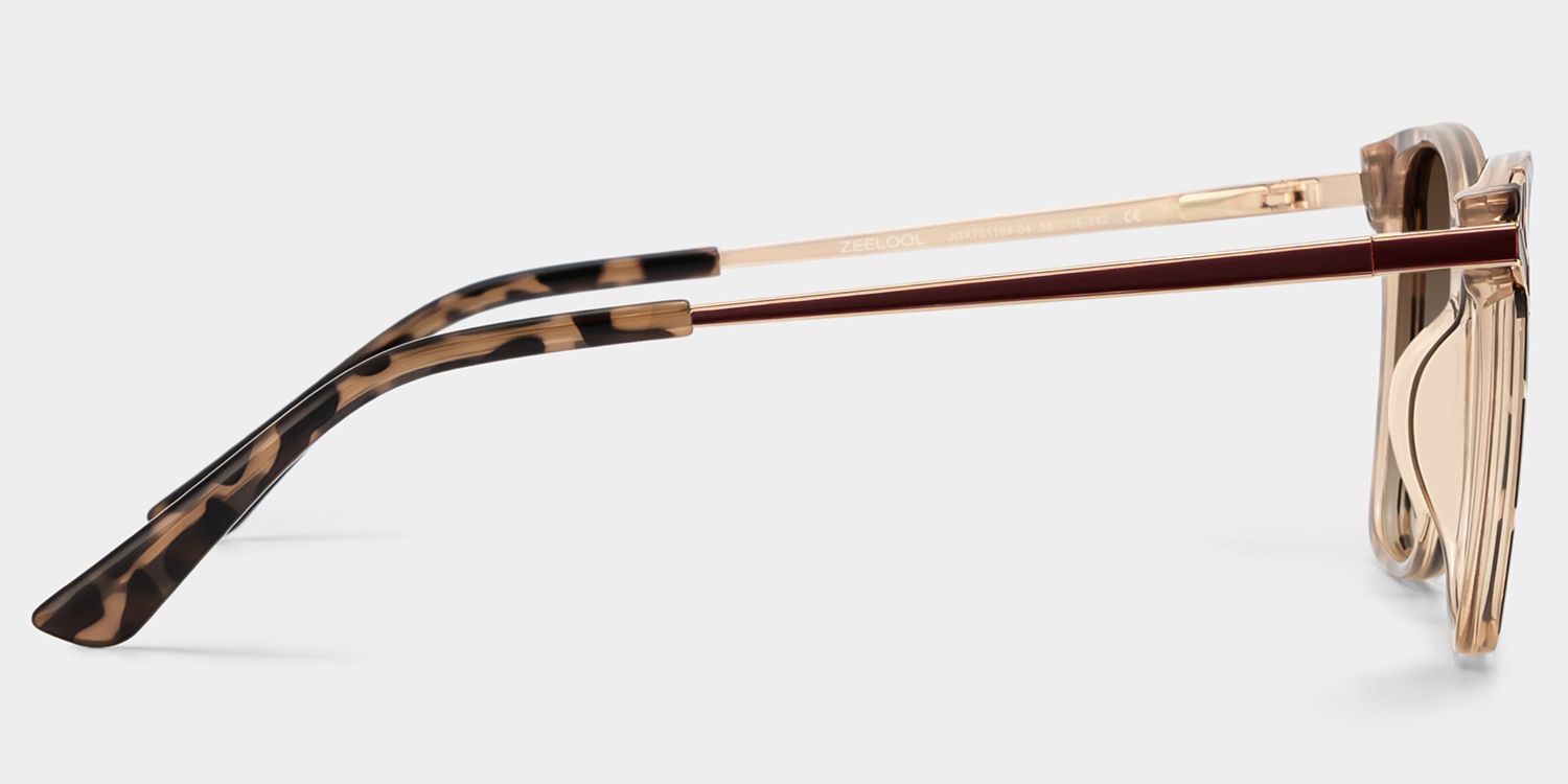 Tricee Tortoise Square Polarized Sunglasses for Driving | ZEELOOL3