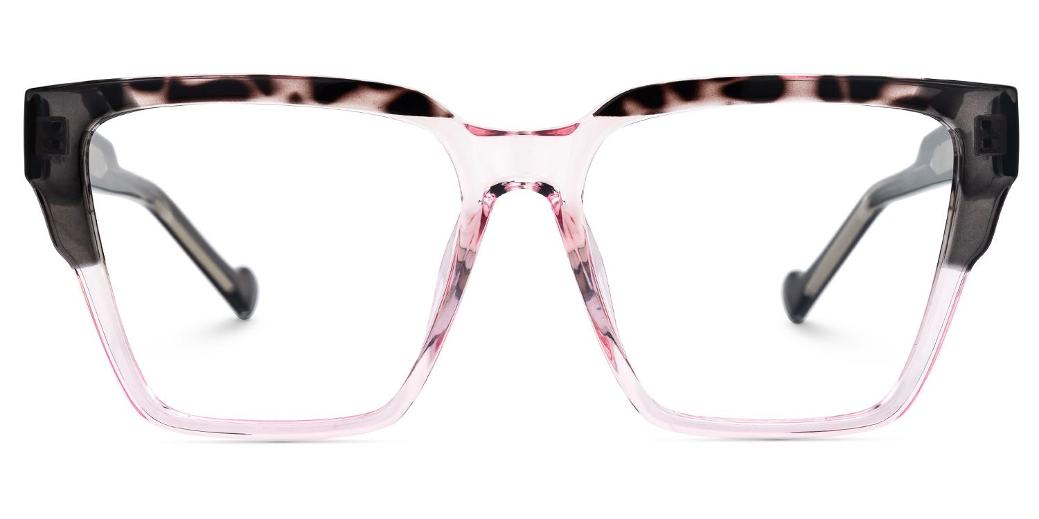 Square Crozier Pink Glasses on sale -Zeelool Glasses0